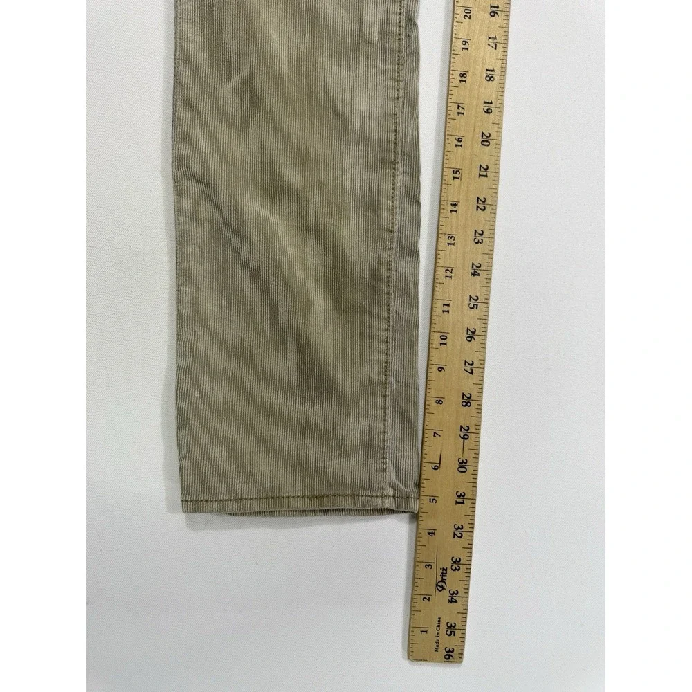 Levi's 511 Men's 30x32 (30x31.5) Corduroy Jeans Casual Beige Modern Work Casual